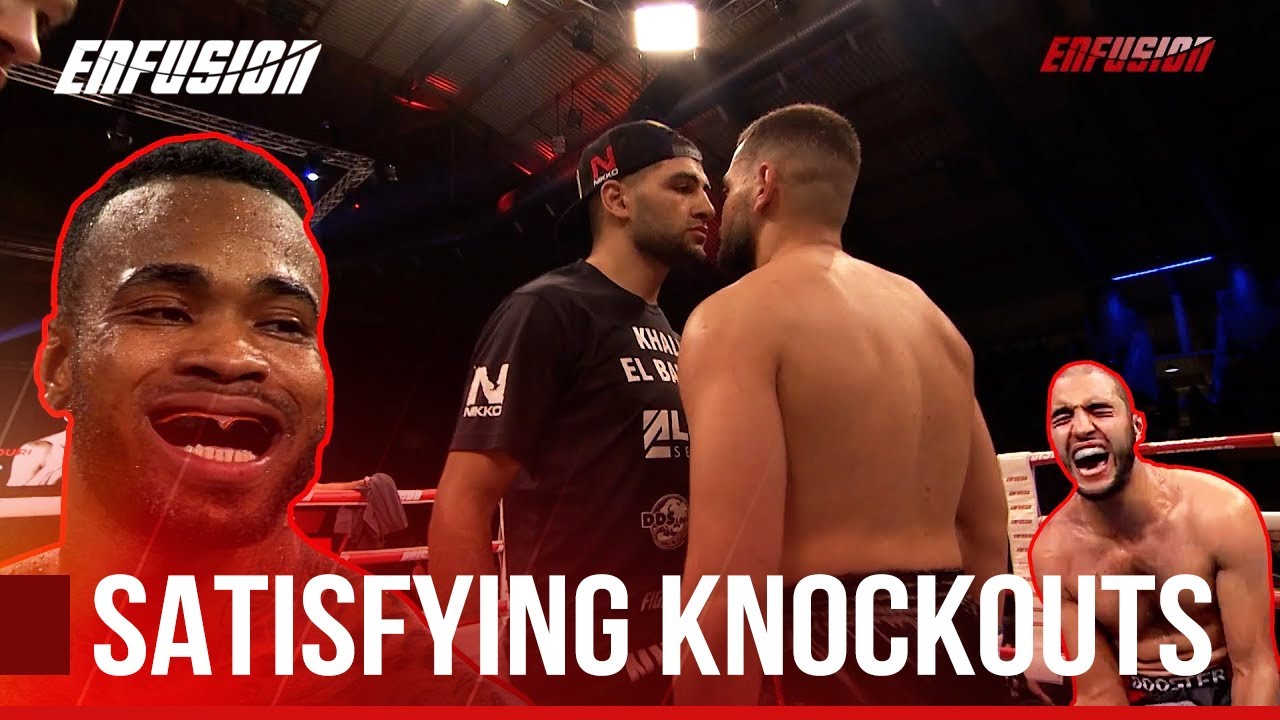 The Most INTENSE Moments That Led To Satisfying Knockouts background