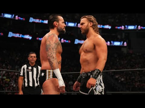 Cm Punk vs Adam Page Double or Nothing 2022 highlights background