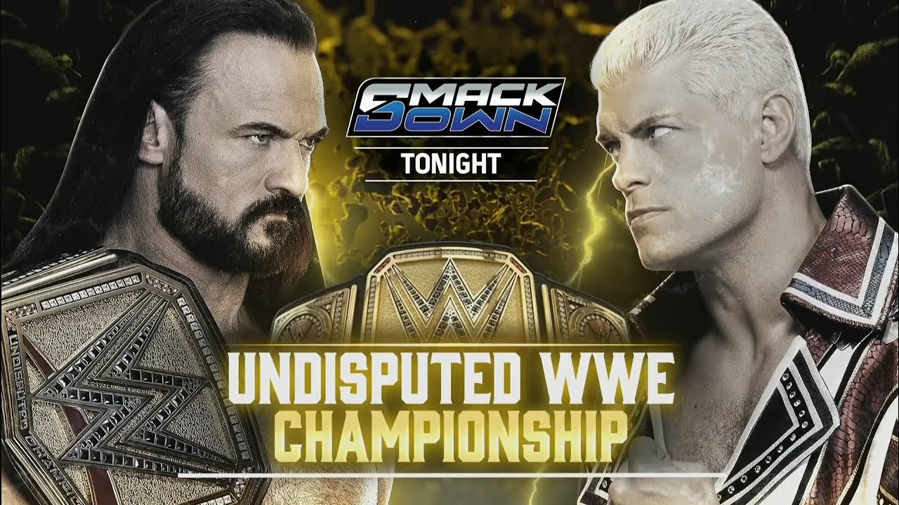 Drew McIntyre vs Cody Rhodes | SmackDown Mar 6, 2026 (Part 1)
