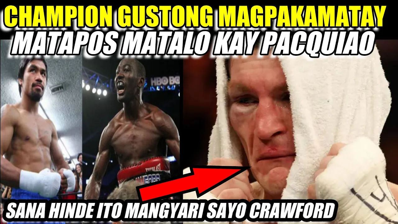 BOXING CHAMPION MUNTIK MAG SUICIDE MATAPOS MATALO NI PACQUIAO background
