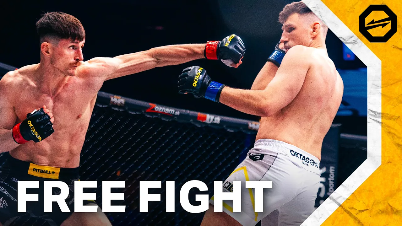 CRAZY KO! 🔥 KALAŠNIK vs. KERTÉSZ | FREE FIGHT | OKTAGON 70
