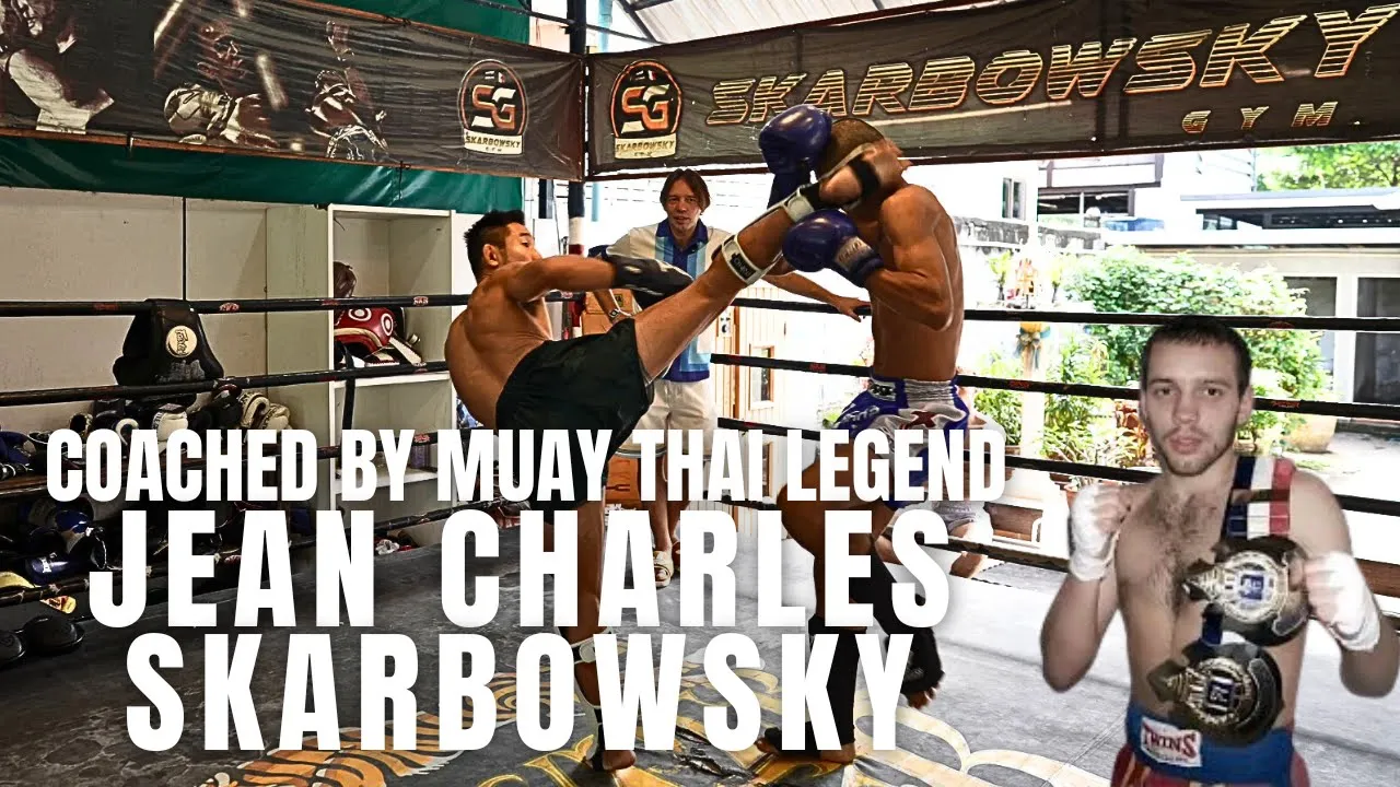 Muay Thai Legend Jean Charles Skarbowsky Coached My Sparring 🤣