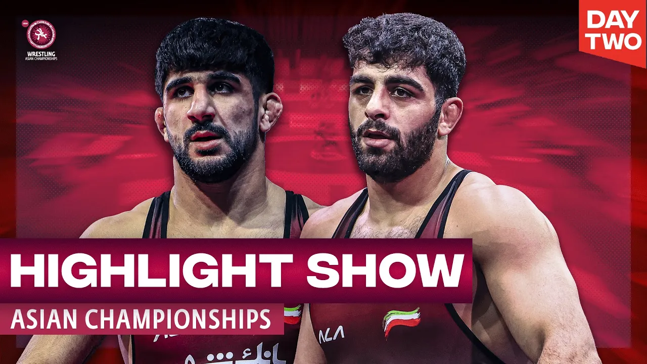 Asian Wrestling Championships Highlights Show | Day Two | Greco-Roman | Amman, Jordan