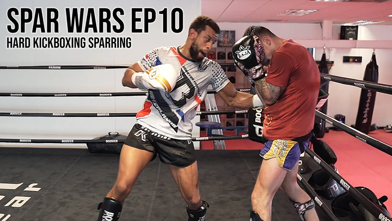 SPAR WARS - Hard Kickboxing Sparring EP10 background