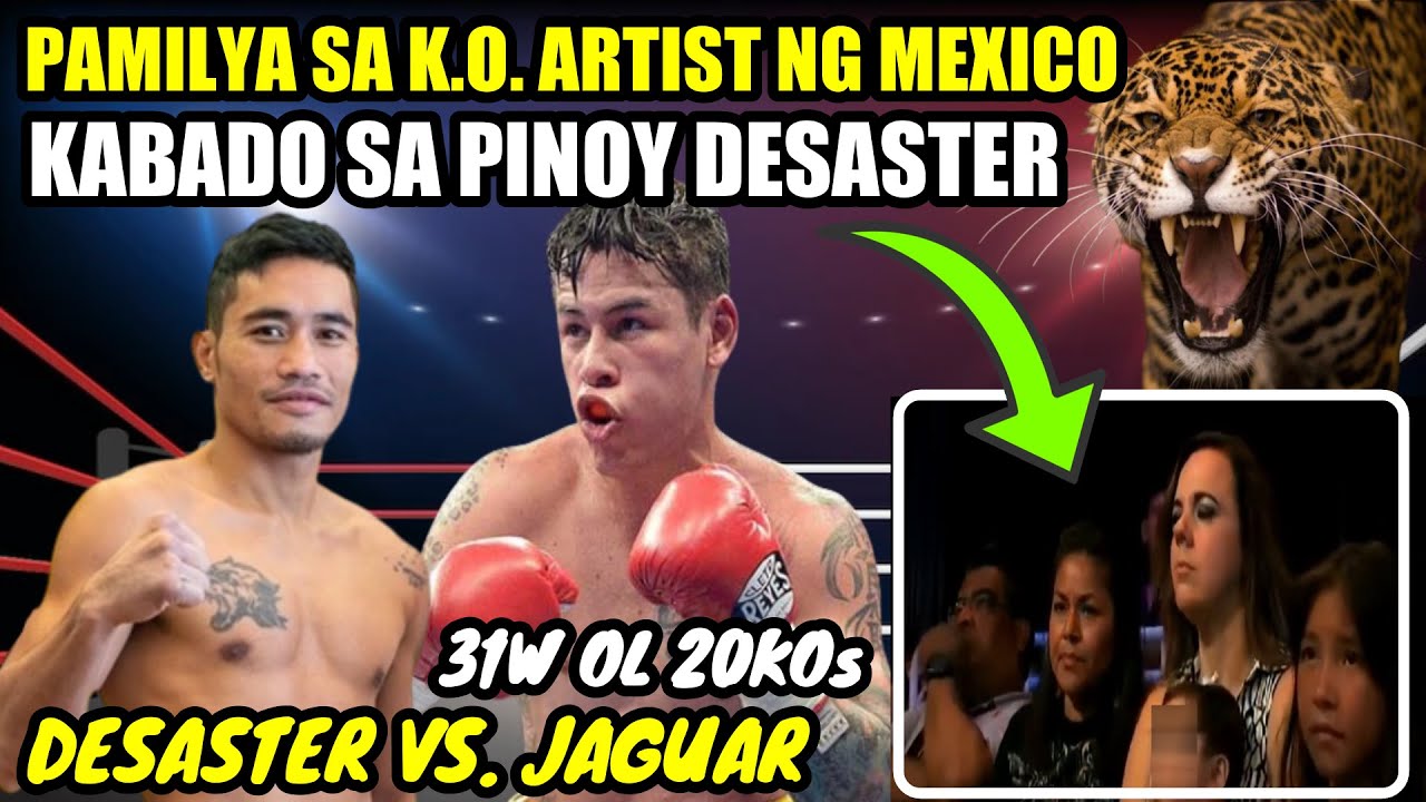 Pamilya sa K.O. artist na Mexican Jaguar Kinabahan sa Pinoy Desaster | Akala pampataba lang backdrop