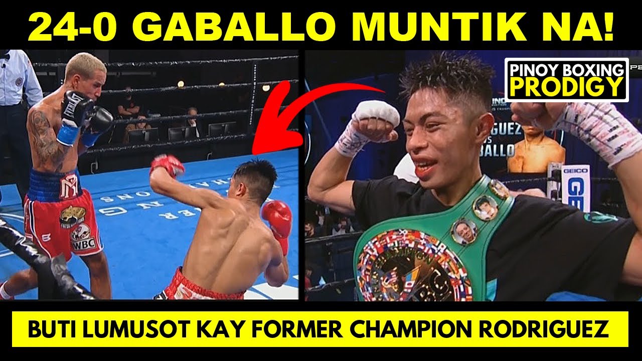 BREAKING NEWS: Gaballo LUSOT, bagong CHAMPION! | Nahirapan din sa LABAN