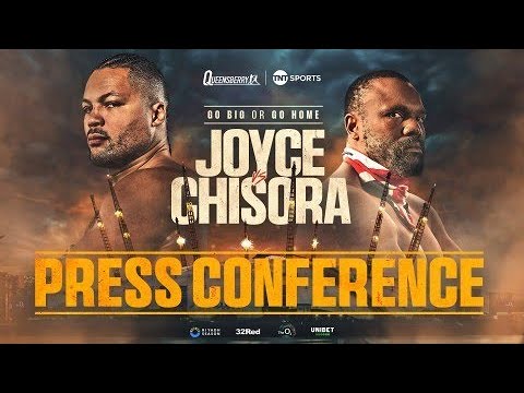 LIVE PRESS CONFERENCE! Joe Joyce vs. Derek Chisora | #FightNight