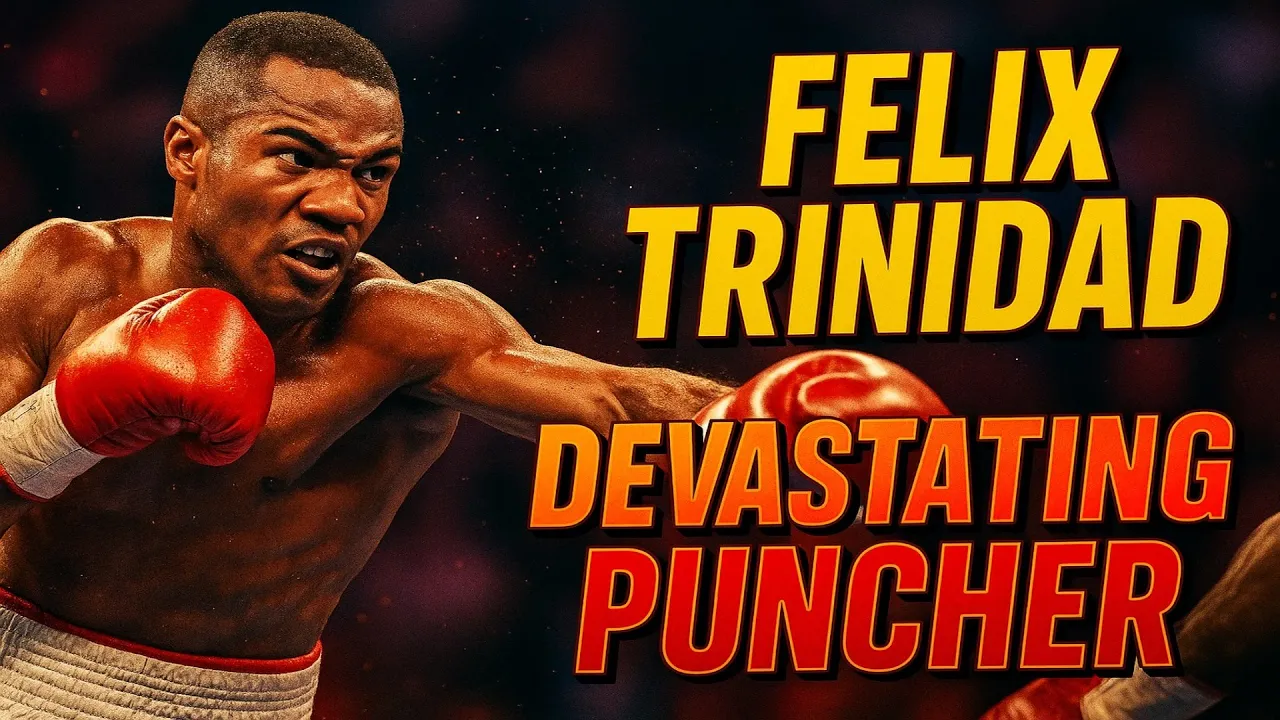 Félix Trinidad - Man or Machine (Highlight Reel) background