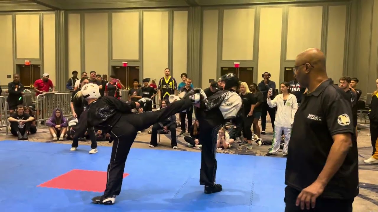 Katarina Herman vs Emmarose Myers Middleweight Sparring Finals - Battle of Atlanta 2025 background