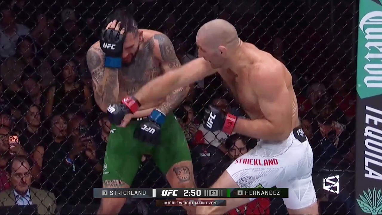 Sean Strickland vs Anthony Hernandez UFC Houston Full Fight Recap