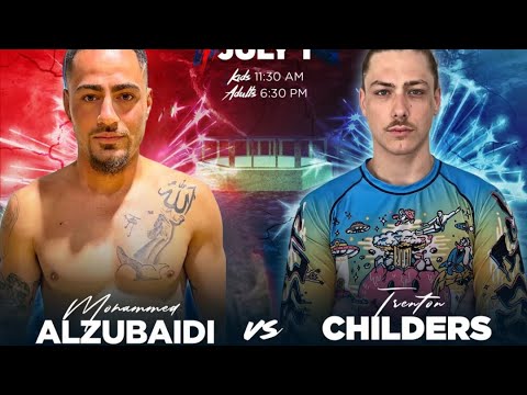 Adult NoGI BJJ Superfight | TFA Pro IV | Mohammed Alzubaidi vs Trenton Childers backdrop