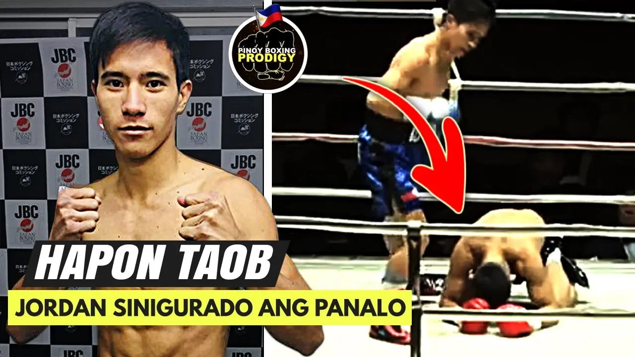 3-0 Japanese TAOB sa 1st RD kay Jordan sa Osaka | Naka-iwas sa HOKUS POKUS decision