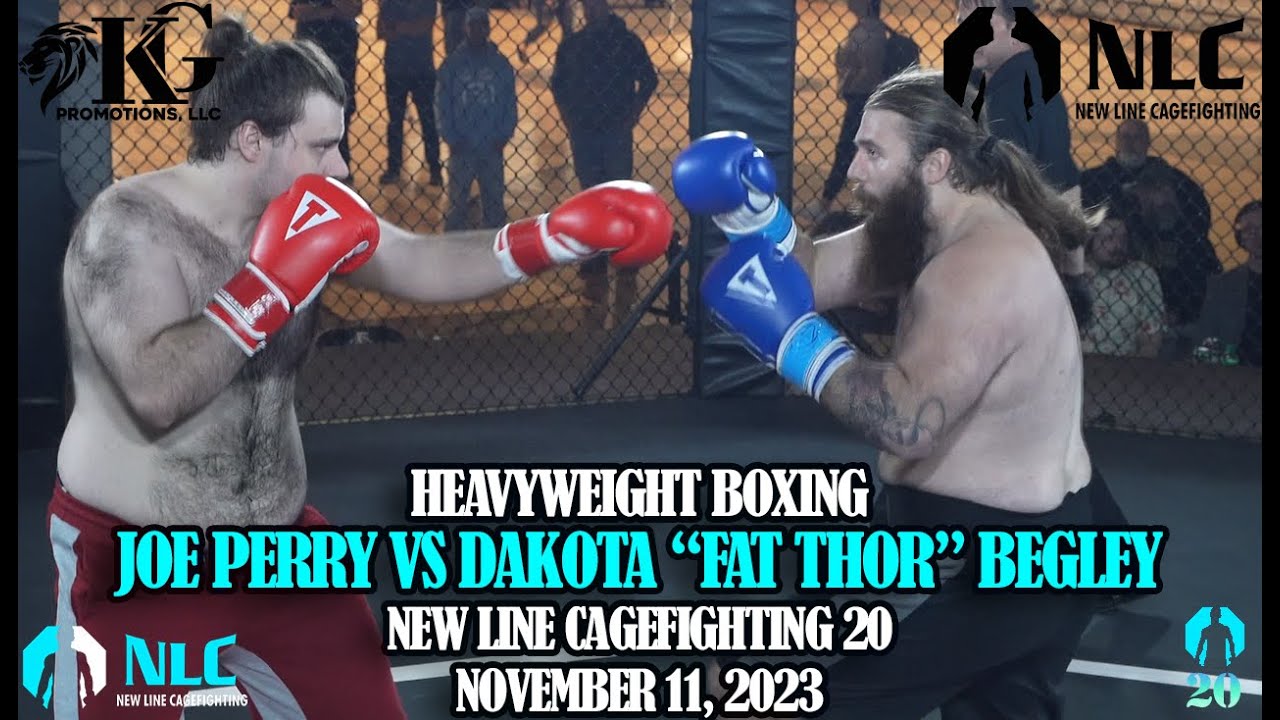 Joe Perry vs Dakota "Fat Thor" Begley background