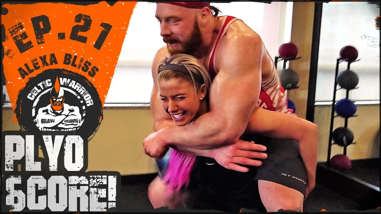 Alexa Bliss Plyo & Core | Ep.21 Workout background