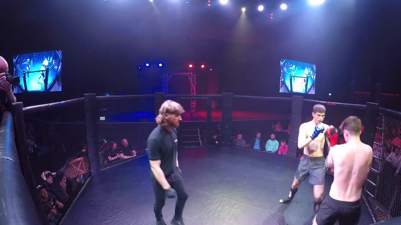 NEWCASTLE | MMA | SEAN DALZA VS THEO DUMPHIE background