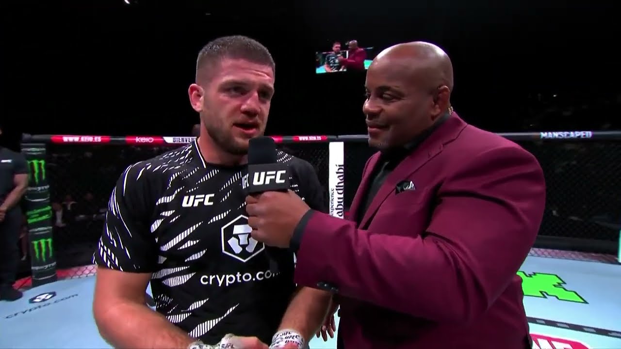 UFC 308: Исмаил Наурдиев - Слова после боя backdrop