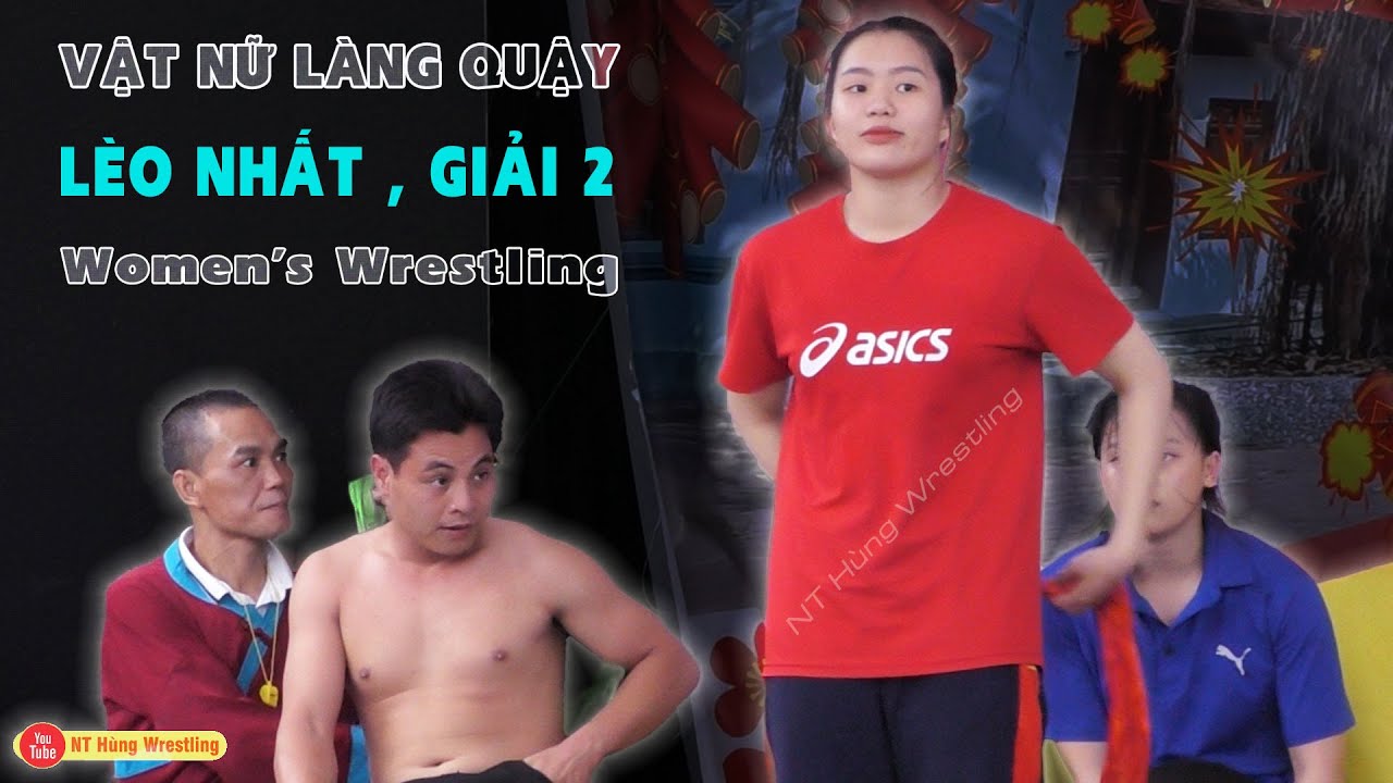 Vật Nữ Làng Quậy - women's wrestling. background