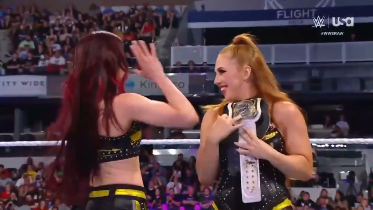 #WWE ~ Katana Chance & Kayden Carter vs. Alba Fyre & Isla Dawn: RAW 6/24/24 background