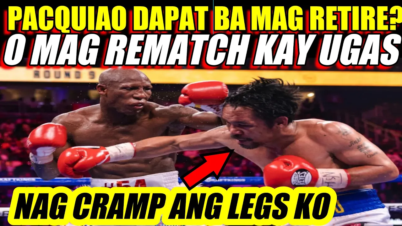DAPAT NA BA MAG RETIRE SI PACQUIAO | CRAMP ANG BINTI KAYA NAWALA ANG GALAW