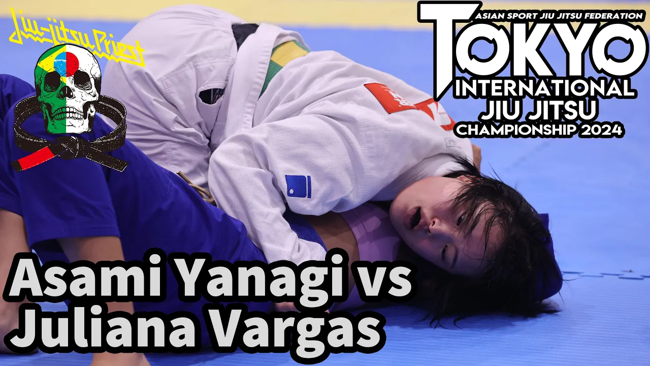 【FULL FIGHT】柳朝海 vs ジュリアナ・バルガス / ASJJF TOKYO INTERNATIONAL 2024 【ブラジリアン柔術】Asami Yanagi Juliana Vargas