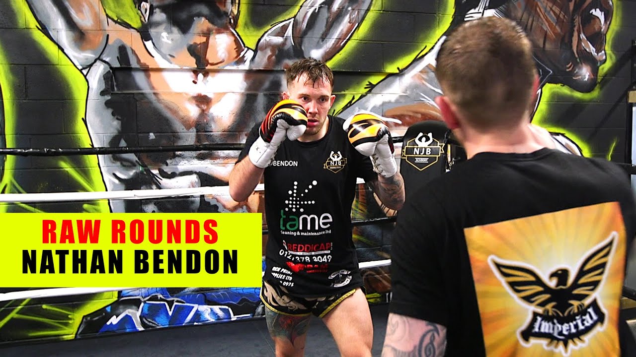 RAW ROUNDS: Nathan Bendon Muay Thai Pad Work background