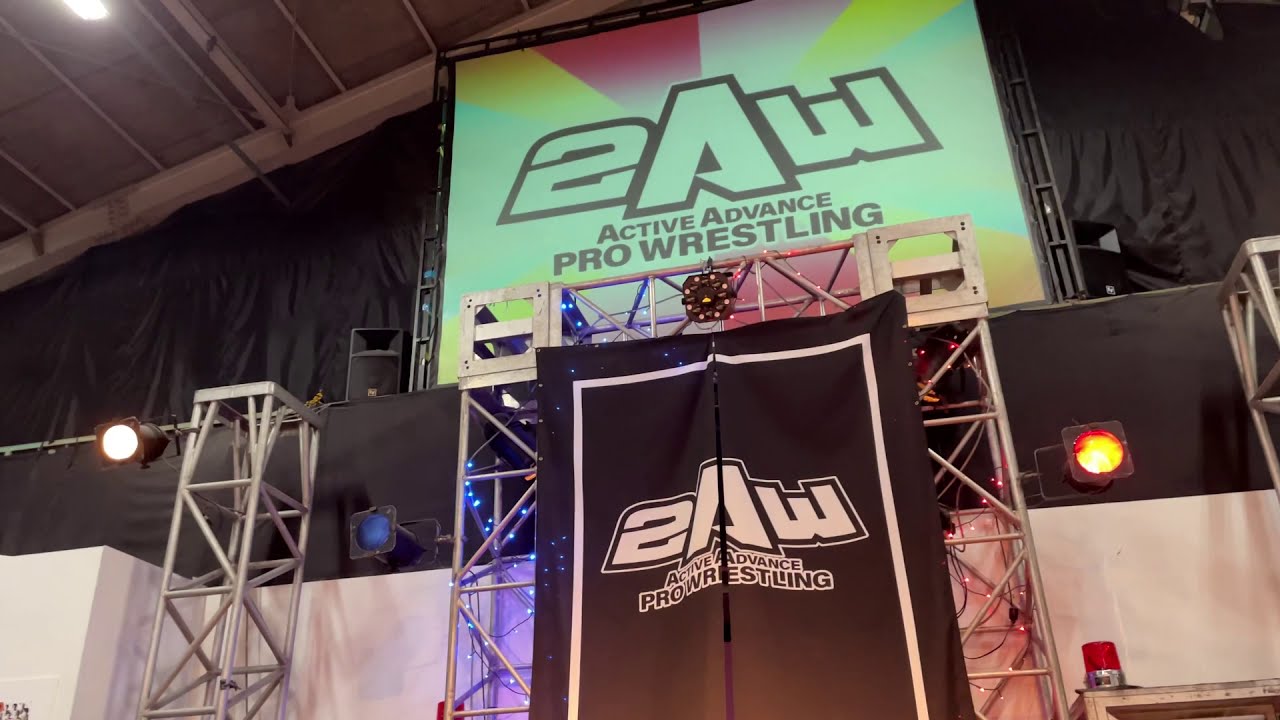 プロレスラーの入場シーン background