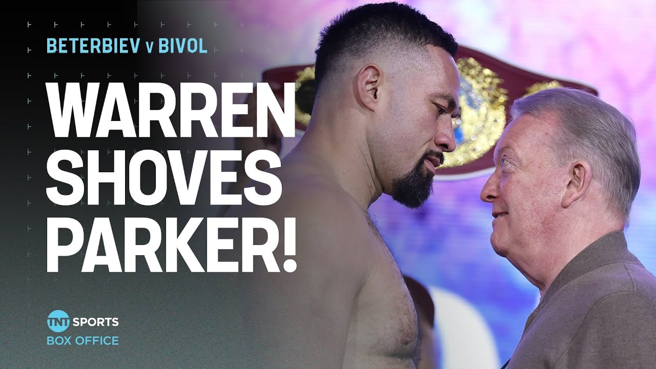 HILARIOUS FACE-OFF π | Joseph Parker and Frank Warren go head-to-head! #TheLastCrescendo background