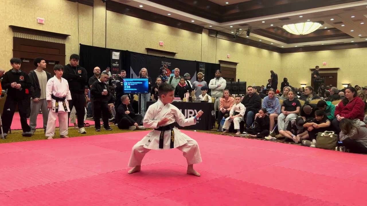 Stefan Constantinescu 13 & Under Boys Traditional Forms Grands - Ocean State Grand Nationals 2025 background
