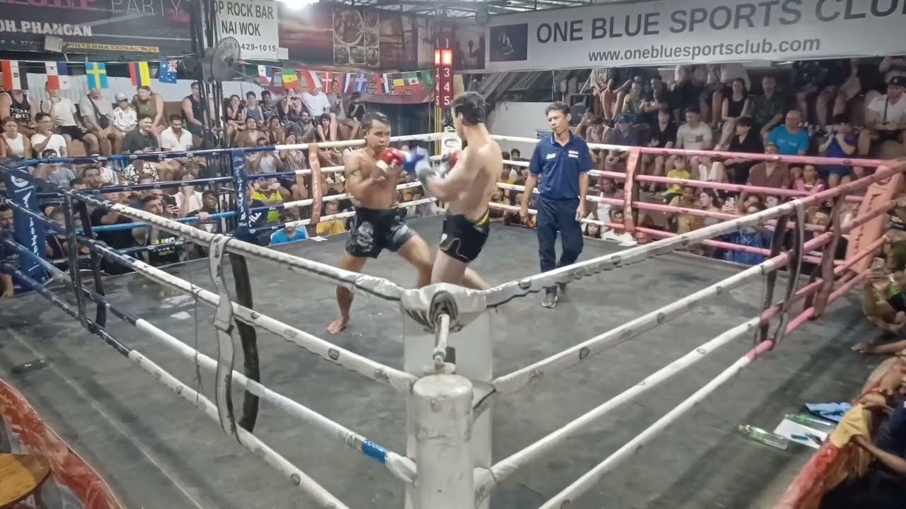 MuayThai KohPhangan I SuperK RajanonMuayThai vs Bastien M19MuayThai - 15 August 2024 backdrop
