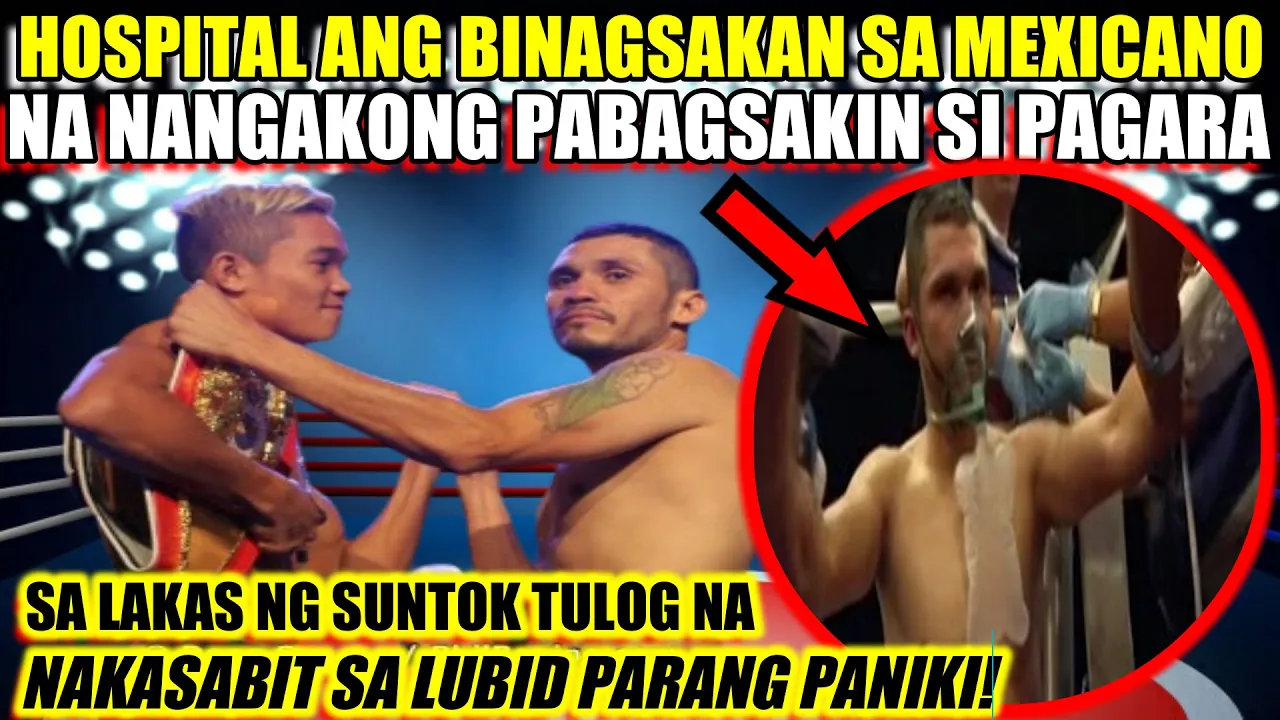 PAGARA sa LAKAS ng SUNTOK naka OXYGEN at NAOSPITAL ang MEXICANO KNOCKOUT SA ROUND 1 backdrop