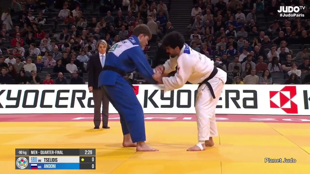 Theodoros TSELIDIS 🇬🇷 🆚️ Egor ANDONI 🇷🇺 | четвертьфинал/-90кг | Большой Шлем Париж 2026