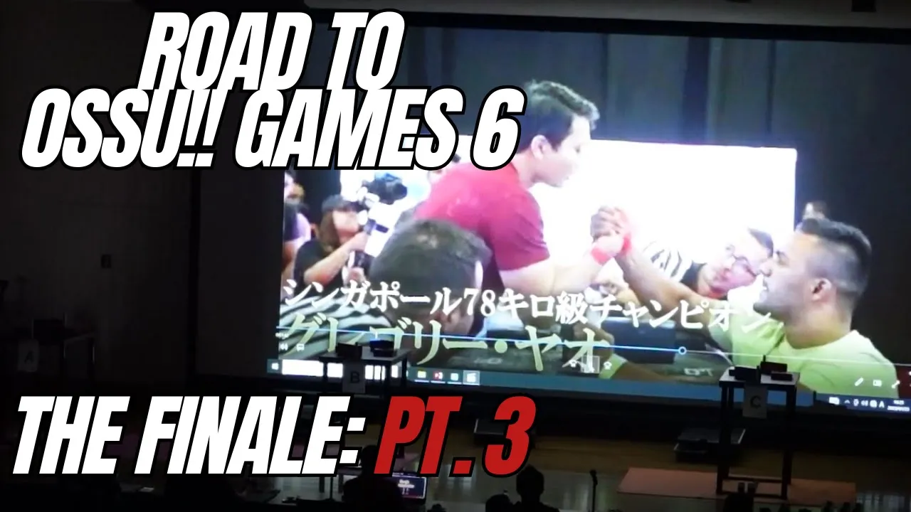 【字幕あり】 ROAD TO OSSU!! Games 6 | The Finale: Part 3 | Competition Day | OSSU杯6アームレスリング background