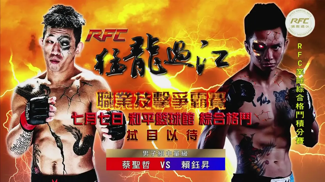2018/4/15 RFC- WOTD 業餘綜合格鬥積分賽 蔡勝哲【個人】VS. 賴鈺昇【個人】