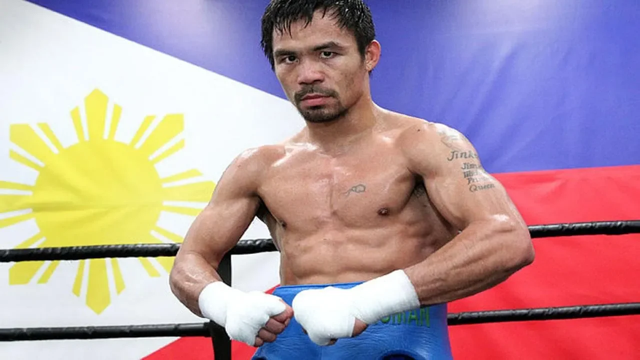 Manny Pacquiao - Living Legend background