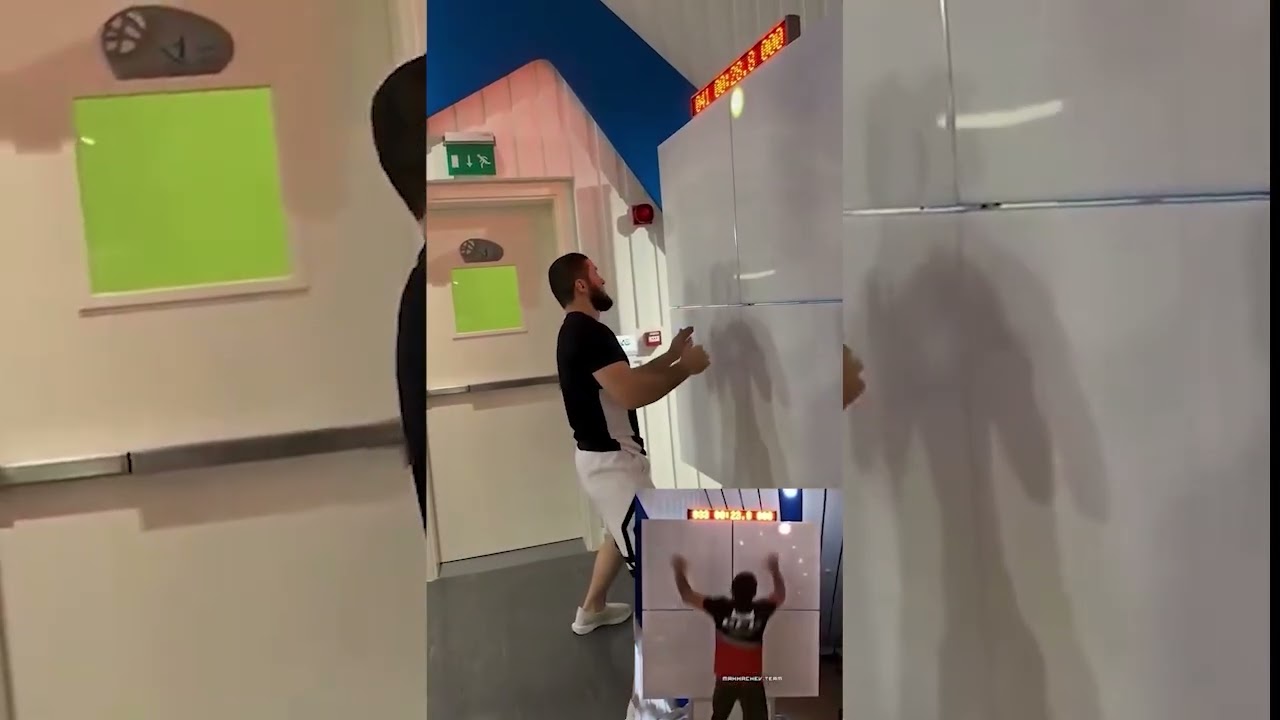 Islam Makhachev Training His Nervous System backdrop