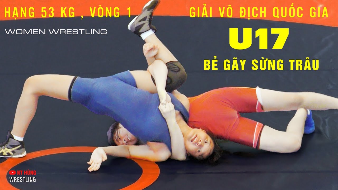 Vật nữ trẻ Tuyên Quang - các trận 22 - 25 hạng 53 kg background