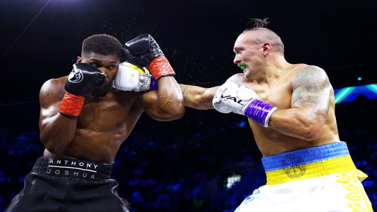 Oleksandr Usyk • Heavyweight • Amazing Angles & Combinations background