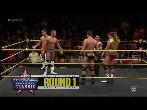 FULL MATCH - TM61 VS TINO SABBATELLI & RIDDICK MOSS WWE NXT MENS DUSTY RHODES CLASSIC