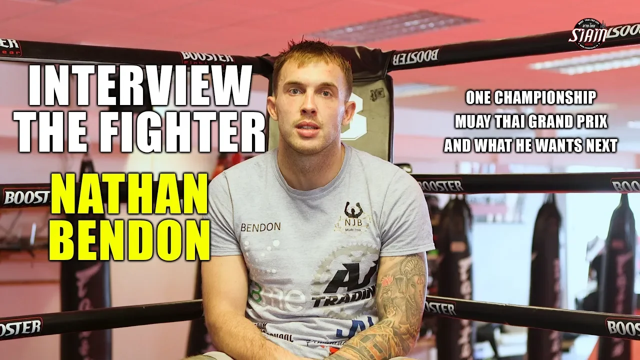 Interview the Fighter | Nathan Bendon Muay Thai | Talks Who he wants next, One Championship, MTGP backdrop