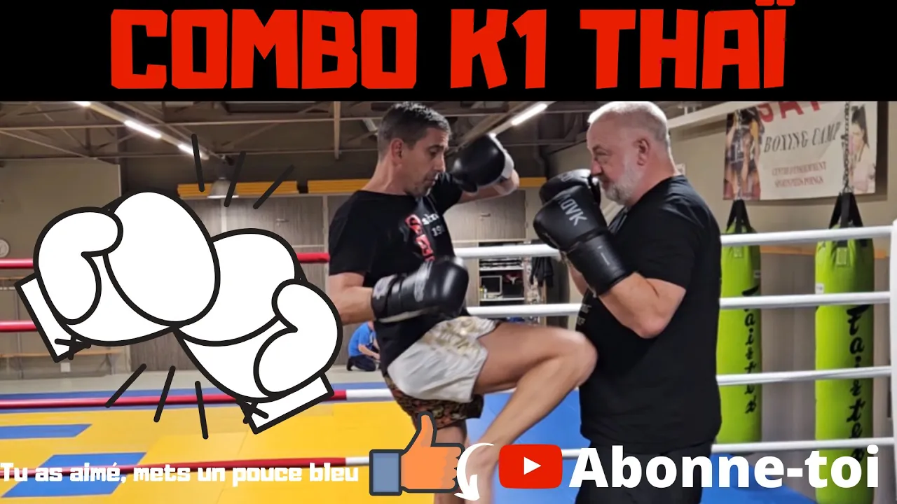 KICK BOXING TECHNIQUE UN COMBO A TESTER IMPERATIVEMENT