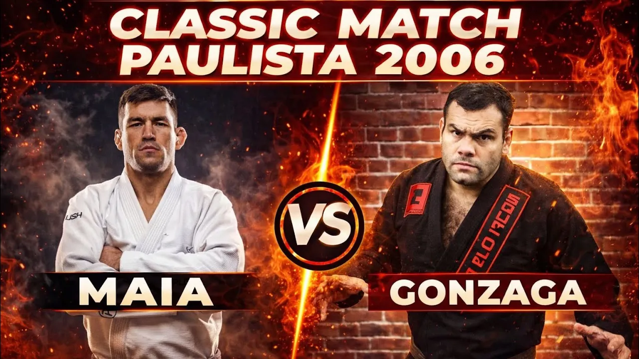 DEMIAN MAIA TRIANGLE SUBMISSION vs GABRIEL NAPAO GONZAGA | Jiu Jitsu Match 2006 OLD SCHOOL BJJ