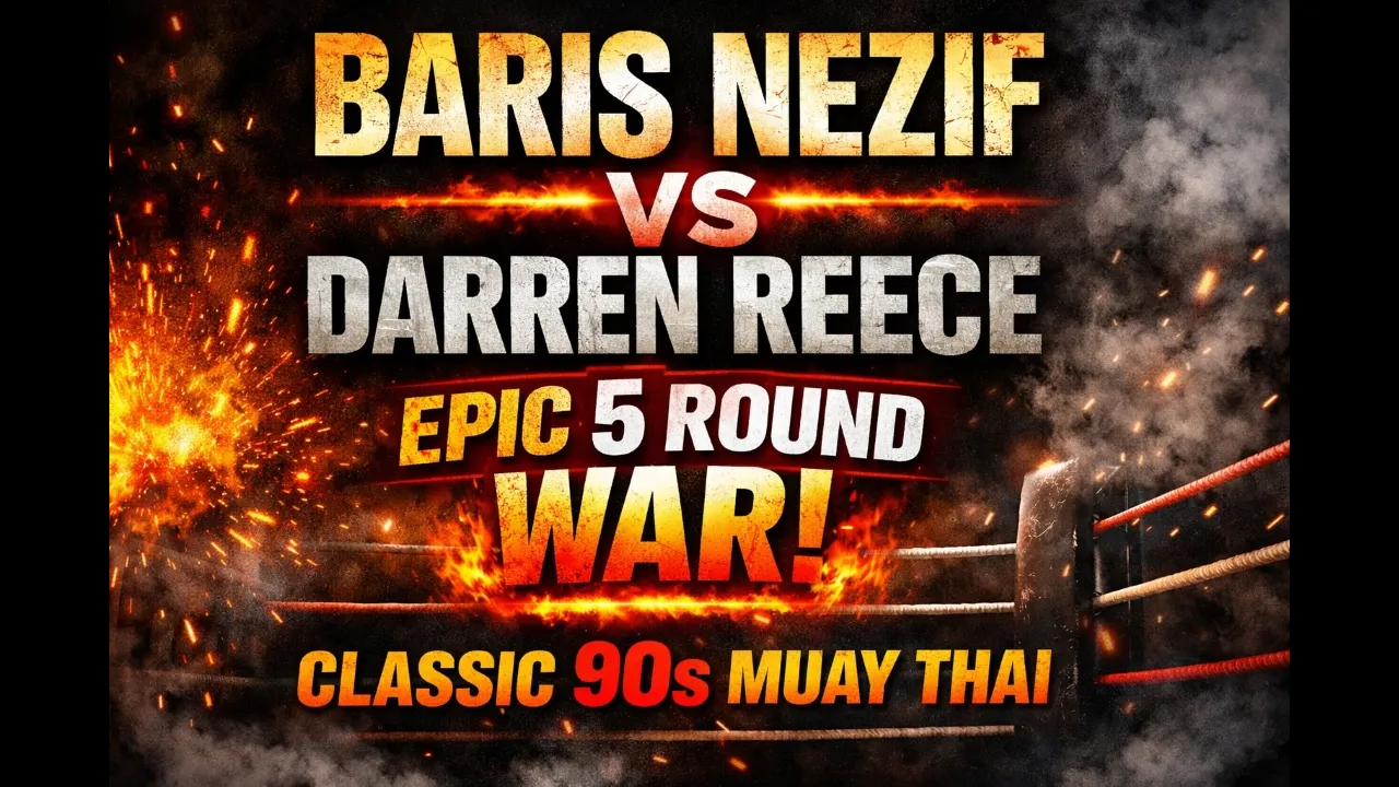 BARIS NEZIF vs DARREN REECE (1996) – A 5 ROUND WAR 🔥