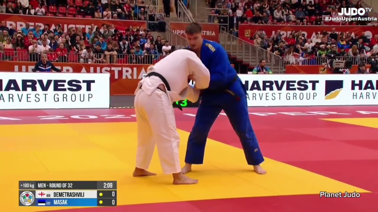 Irakli DEMETRASHVILI 🇬🇪 🆚️ Marek-Adrian MASAK 🇪🇪 | 1/16финала/+100кг | Гран При Австрия 2026