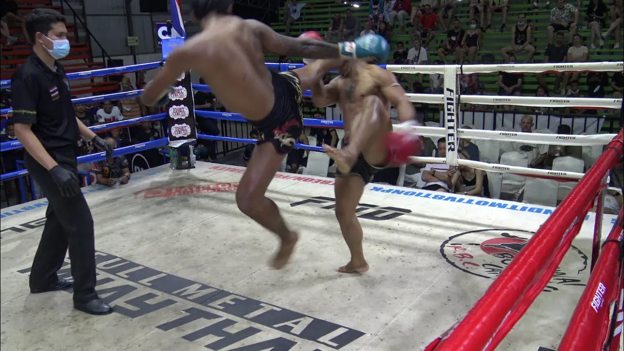 Amazing Comeback KO! Pluksaek TigerMuayThai vs Denleypang CherngTalayMuayThai