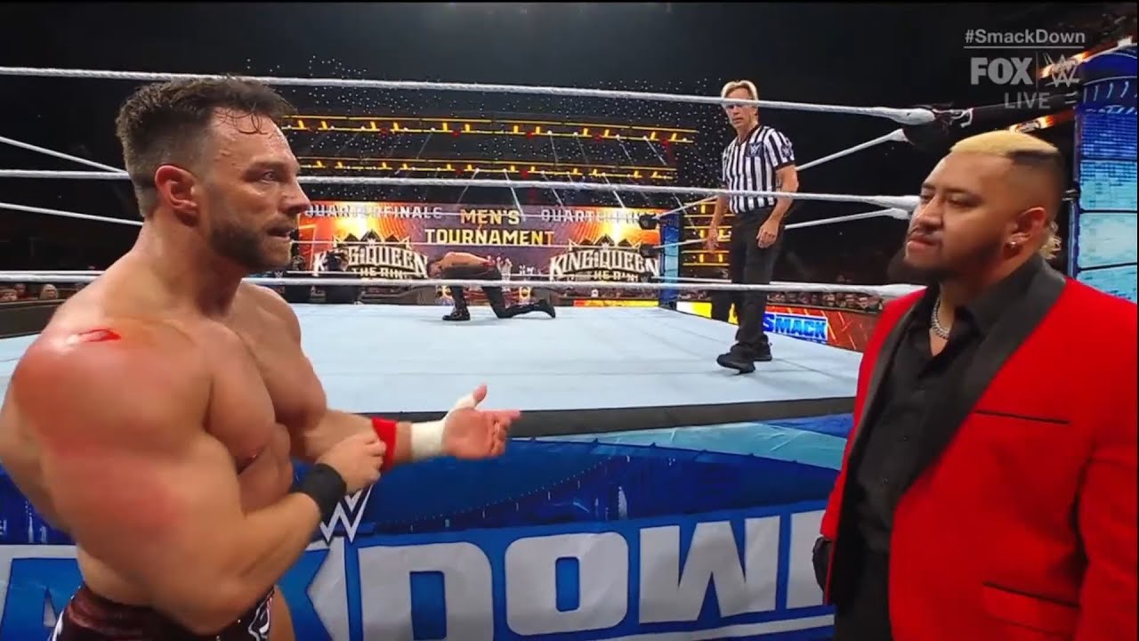 LA Knight vs. Tama Tonga - WWE SmackDown 5/17/2024 background