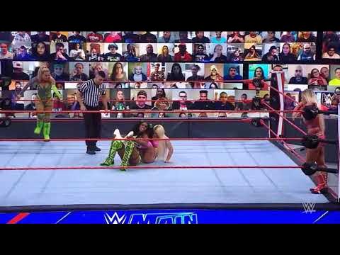 MANDY ROSE & DANA BROOKE VS NAOMI & LANA 2/2