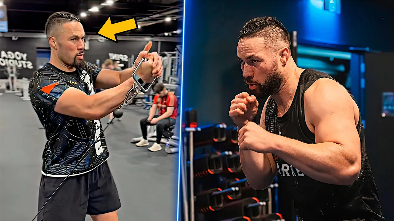 Joseph Parker training for Deontay Wilder | HIGHLIGHTS HD BOXING (2023) background