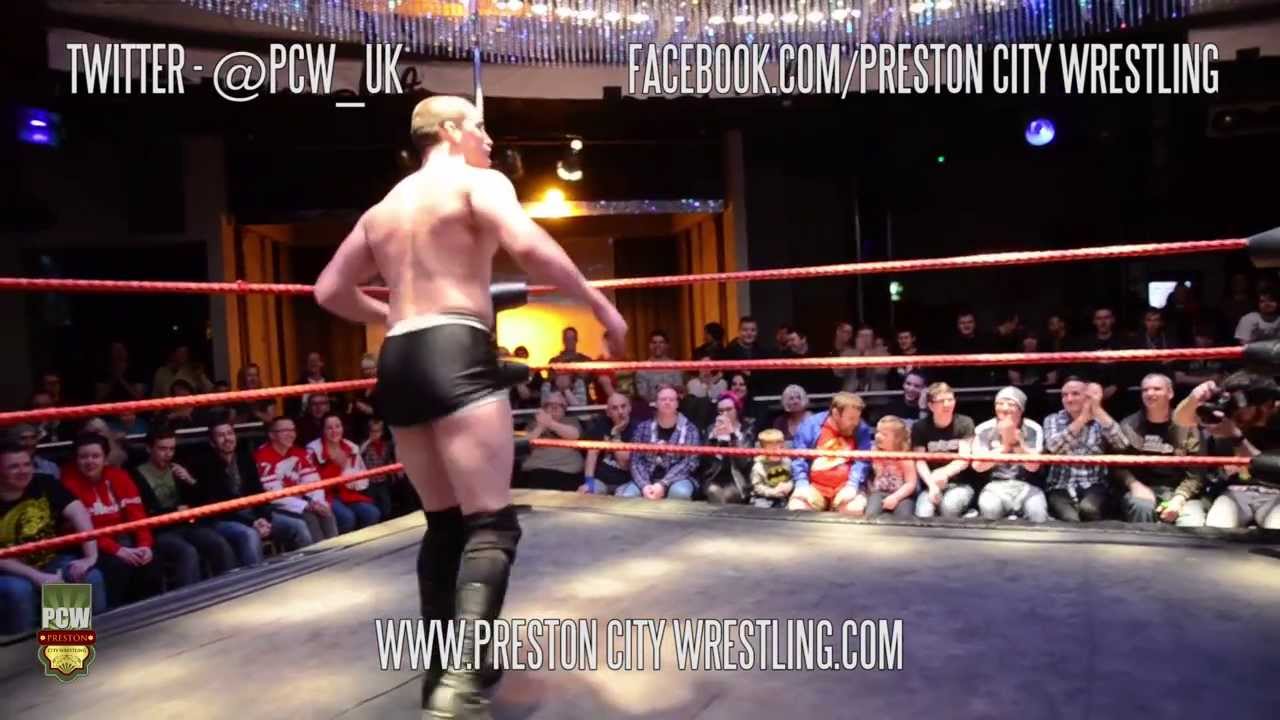 Take Me Out's David Coyle aka Davey Blaze - Wrestling at Preston City Wrestling