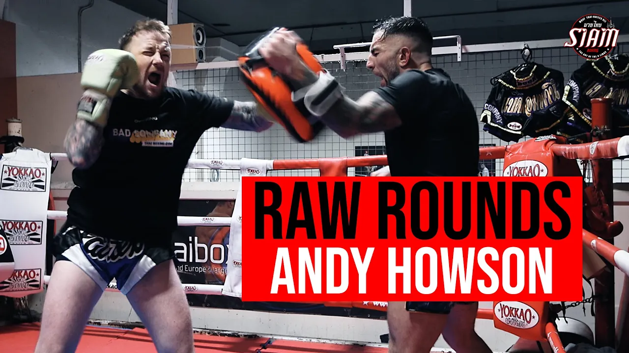 RAW ROUNDS: Andy Howson Muay Thai Pad Work