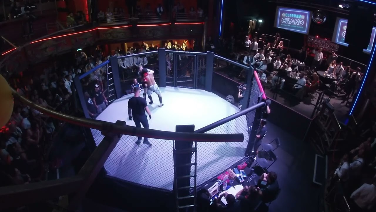 LONDON | ULTRA MMA | LIAM LOUDMOUTH NEWMARCH VS TIGER ALLAN background